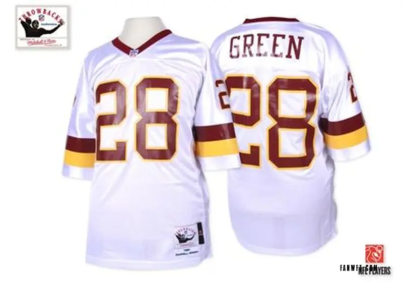 Men's Darrell Green Washington Commanders Throwback Jersey - Authentic White